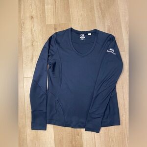EUC | Cutter & Buck | Navy DryTec Shirt